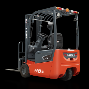 G2 series 1.3-1.5 ton rear wheel drive three fulcrum battery balanced forklift
